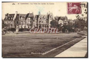 Old Postcard Cabourg Villas des Jardins du Casino