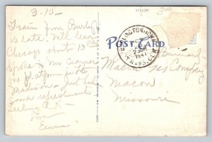 1941  Burlington Route  Zephyrs  Railroad Train   Postcard