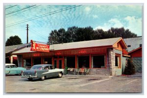 Tommy's Restaurant Classic Cars Gatlinburg Tennesseee TN UNP Chrome Postcard M18