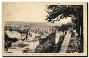 Old Postcard Angouleme La Vallee Charente and the Port of & # 39Houmeau seen ...