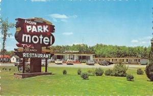 BR99068 paquin park motel and restaurant morrisburg ontario canada