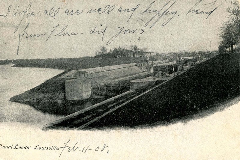 KY - Louisville. Canal Locks