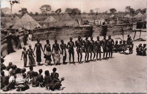 Sudan O.O.F. Danses Natives Vintage RPPC C040