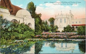 San Diego CA Botanical Building Balboa Park Unused Christiance Postcard G86