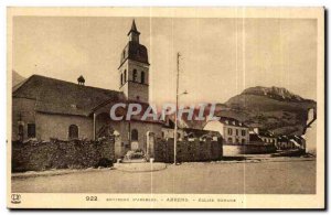 Old Postcard vicinity D Argeles Arrens Romanesque church