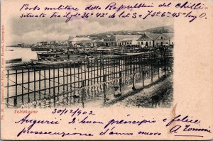 Chile Talcahuano Vintage Postcard C250