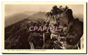 Old Postcard Haut Barr and Grand Geroldseck