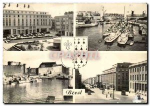 Modern Postcard Brest Square Tower of Auvergne Maritime Prefecture Recouvranc...