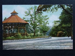 London STOKE NEWINGTON Clissold Park Band Stand Old Postcard by E. Gordon Smith