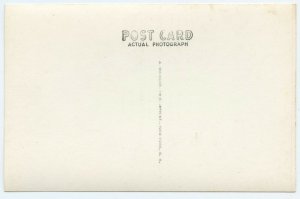 State House at Night Boston massachusetts RPPC