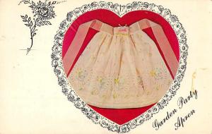 Des Moines Iowa National Handcraft Institute Apron Postcard J46893