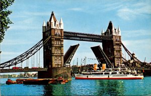 England London The Tower Bridge 1971