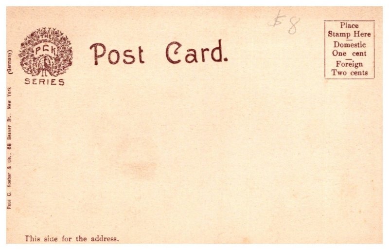 Connecticut New Haven ,  Old Light House , Hand painted