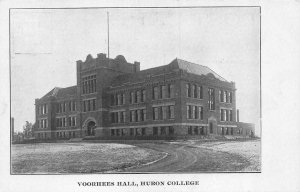 SD, South Dakota  VOORHEES HALL~HURON COLLEGE Closed~2005  c1910's Postcard