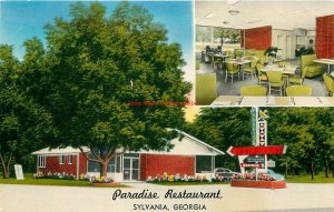GA, Sylvania, Georgia, Paradise Restaurant, Multi View