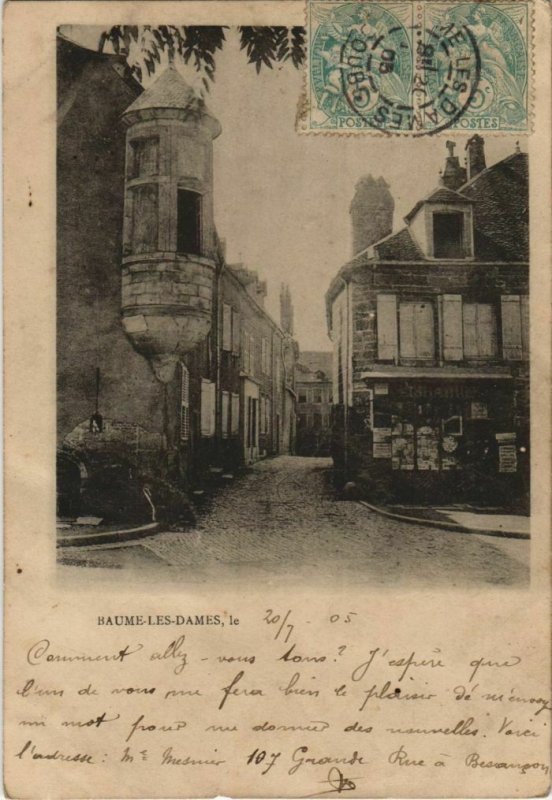 CPA BAUME-les-DAMES Rue - Street Scene (1114741)