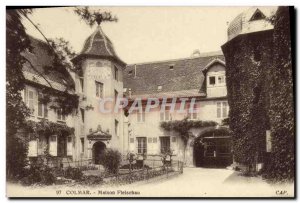 Postcard Old House Colmar Fleischau