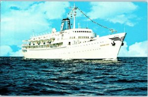 Eastern Steamship Lines SS Bahama Star Cruises Postcard