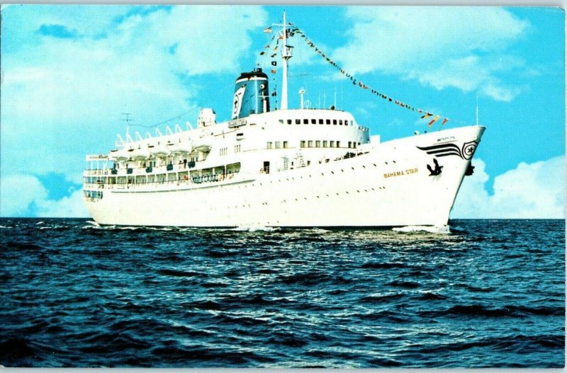 Eastern Steamship Lines SS Bahama Star Cruises Postcard