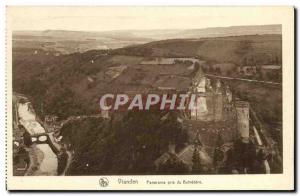 Old Postcard Vianden Panorama Taken From Belvedere