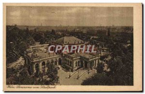 Old Postcard Wien Panorama Vom Stadtpark