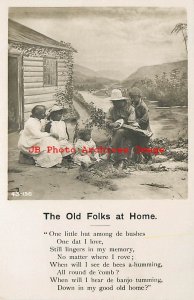 301725-Black Americana, RPPC, The Old Folks at Home, Bamforth Photo No 43-136