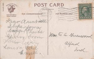 Clapsaddle Thanksgiving sunset postcard clap02