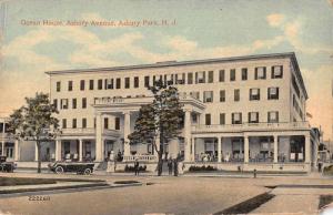 Asbury Park New Jersey Ocean House Asbury Avenue Antique Postcard J61652