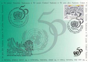 San Francisco Stamp Fair 1995 United Nations Postal Administration