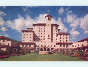 Unused 1950's BROADMOOR HOTEL Colorado Springs Colorado CO Q4644