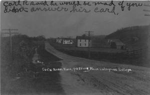 E78/ West Lafayette Ohio RPPC Postcard Coshocton c1910 Cadiz Road Homes 3