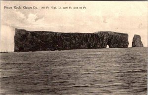 Postcard WATER SCENE Gaspe Quebec QC AK6666