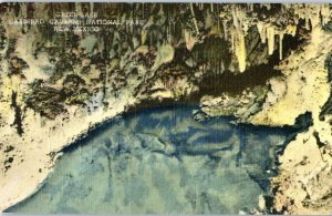 Green Lake Carlsbad Caverns National Park New Mexico Postcard Posted 1950