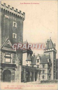 Old Postcard Les Basses Pyrenees Pau Chateau Henry IV