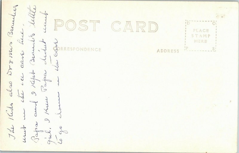 RPPC Hell's Half Acre Canyon WY Vintage Postcard D30