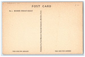 c1940 Mosher Jordan Halls Exterior University Michigan Vintage Antique Postcard