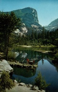 Mirror Lake and Mt Watkins,Yosemite National Park,CA