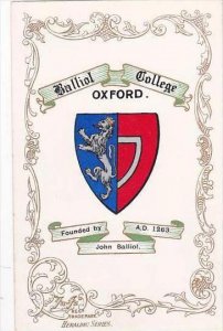 England Oxford Balliol College Coat Of Arms