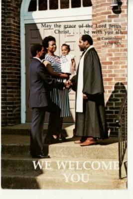 VA  ROANOKE  BLACK AMERICANA  High St BAPTIST CHURCH pc