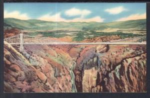 Panorama of the Royal Gorge,Highest Suspension Bridge,CO