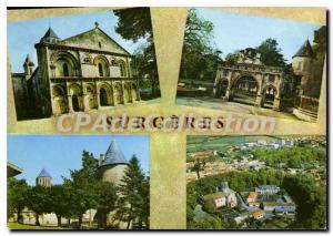 Modern Postcard Surgeres The Romanesque church Chateau Renaissance Harbor Vie...
