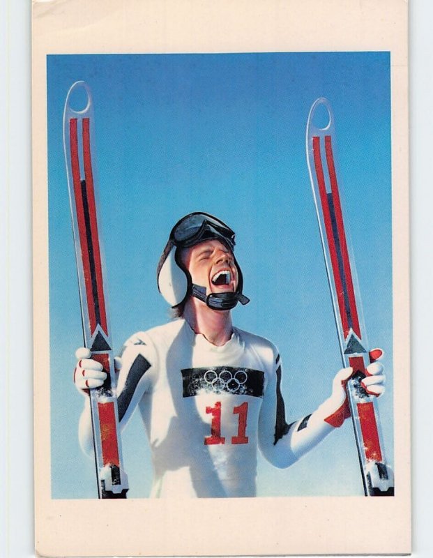 Postcard The Winner, XIV Olympic Winter Games 1984, Sarajevo, Yugoslavia