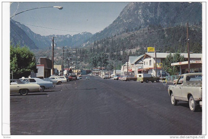 Street , Lillooet , B.C. , Canada , 60-70s