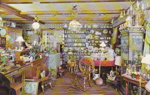 Interior Surrey House Antiques and Gift Shop Hummel Holliday Village Near Okl...