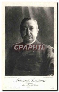 Old Postcard Maurice Berteaux Depute Minister of the 1905 war