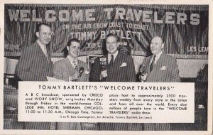 Postcard Tommy Bartlett's Travelers Party College Inn Hotel Sherman Chicago IL
