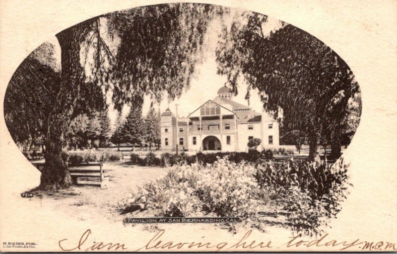 California San Bernardino Pavilion 1907