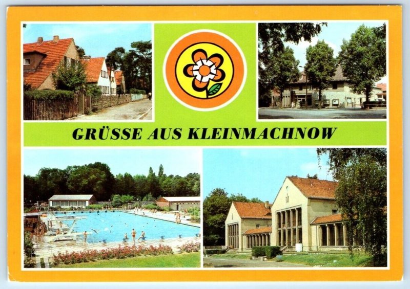 Gruss aus Kleinmachnow multiview GERMANY 4x6 Postcard