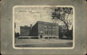 Mattapan MA Mary Lyon School c1910 Postcard