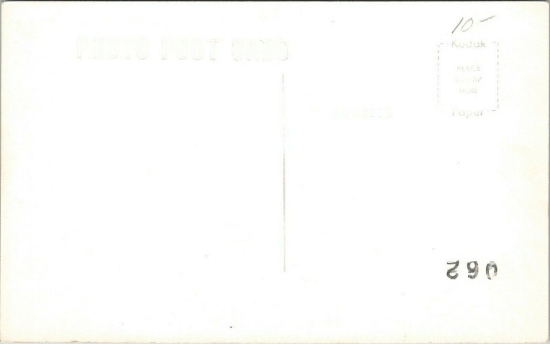 Independence Kansas Montgomery County Courthouse RPPC Postcard V17